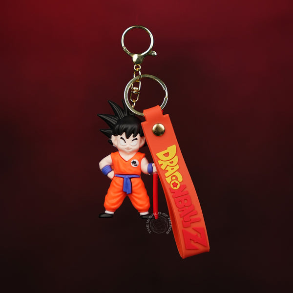Goku Power Staff  Orange Outfit Keychain