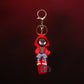 Spider-Man Red Hoodie Street Style Keychain