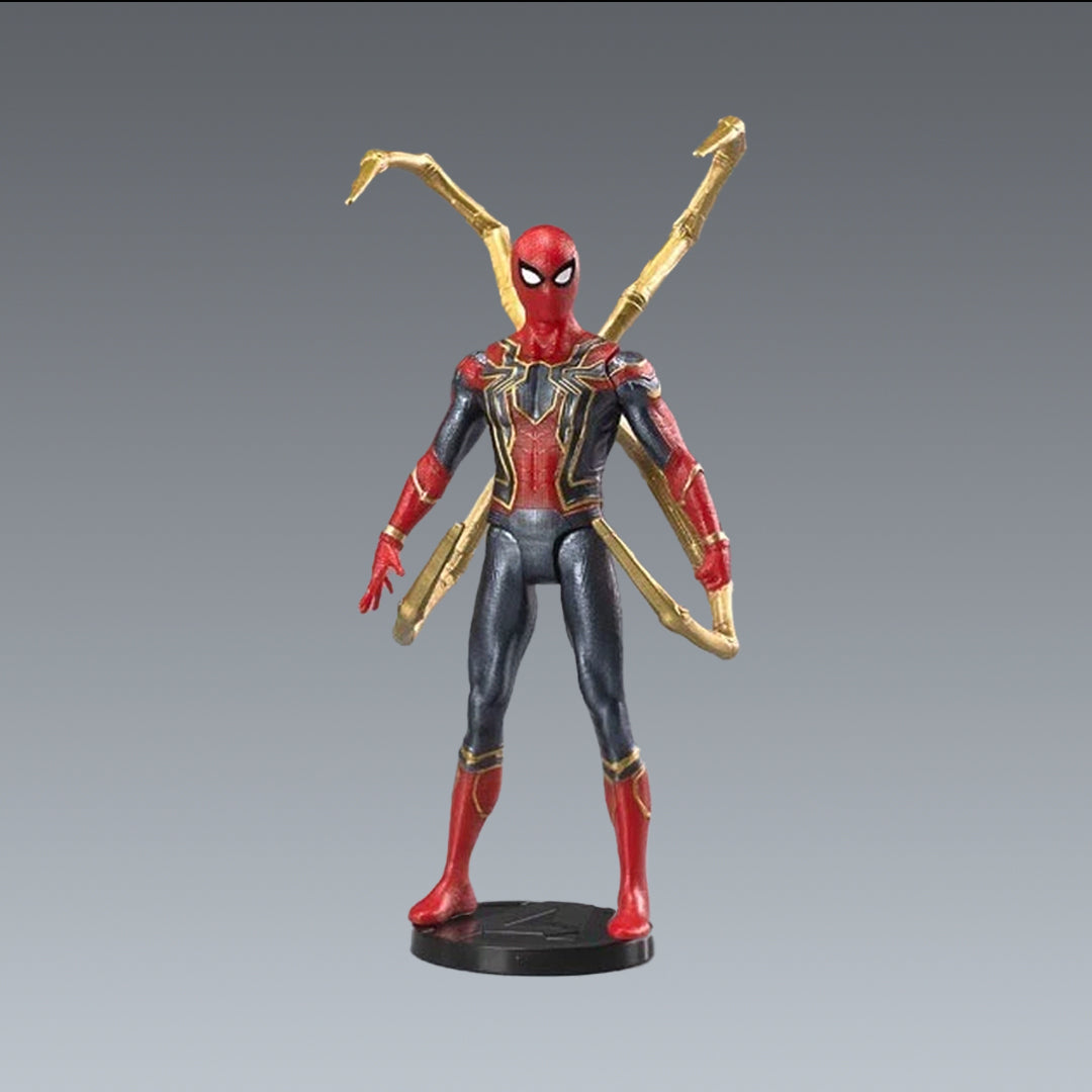 ZD Toys Iron Spider Action Figure – 4 Inch Marvel Collectible with Display Stand