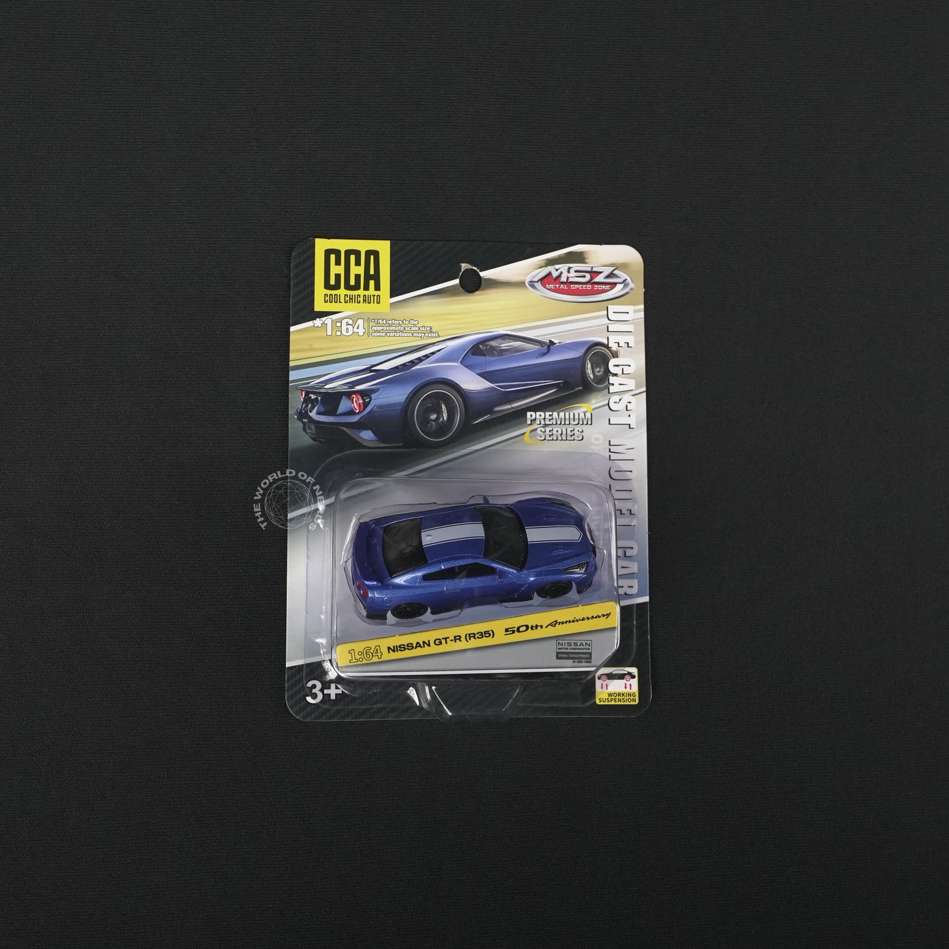 Nissan GTR (R35) -- Blue -- CCA - The World Of Nerds