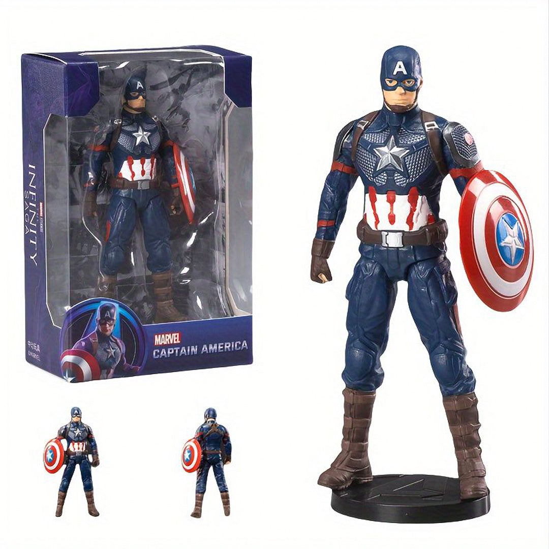 ZD Toys Captain America Action Figure – Marvel Infinity Saga Collectible - The World Of Nerds
