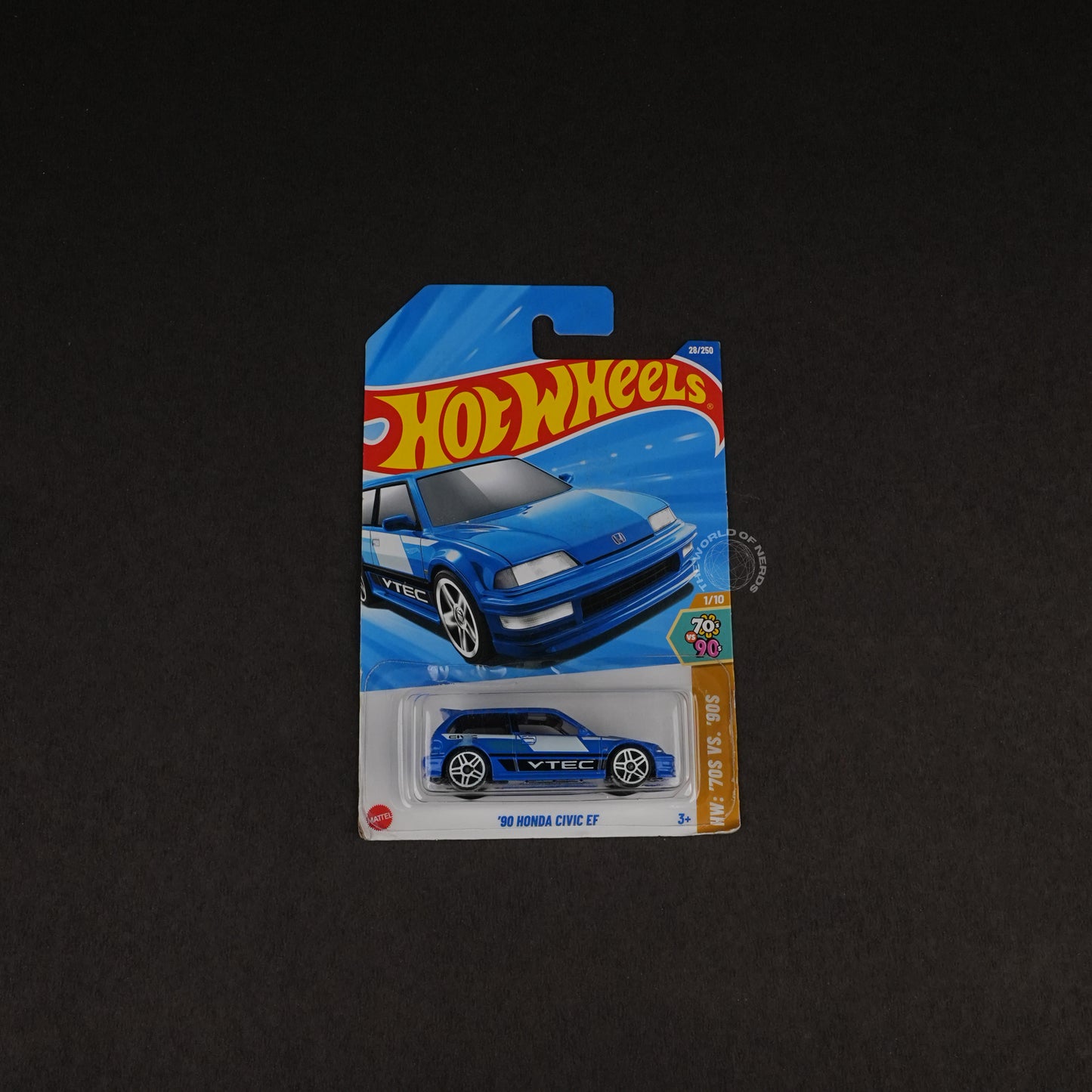 Hot Wheels ’90 Honda Civic EF – HW 90s Series Diecast
