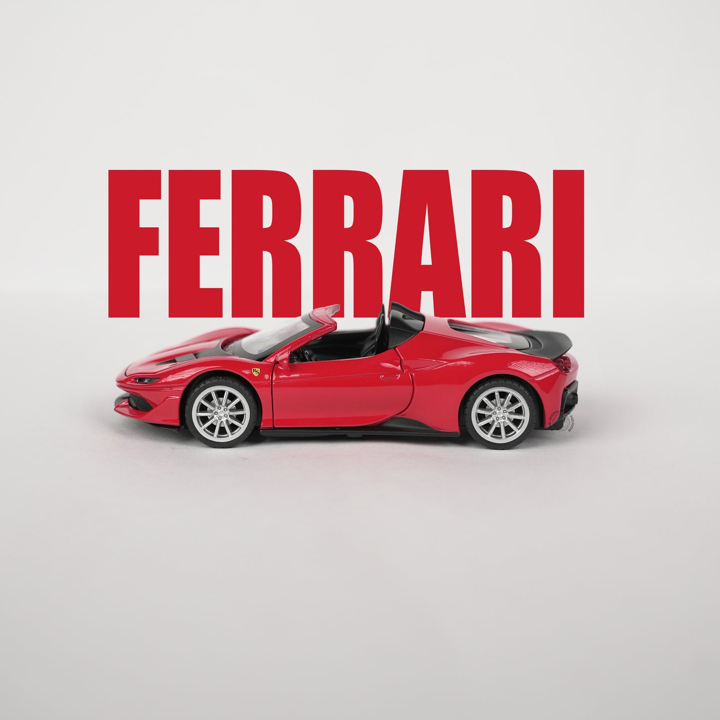 Ferrari Red Model Car - 1:32 Scale Diecast