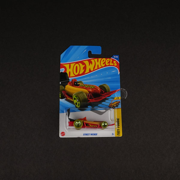 Hot Wheels Street Wiener – Fast Foodie Series Diecast Car