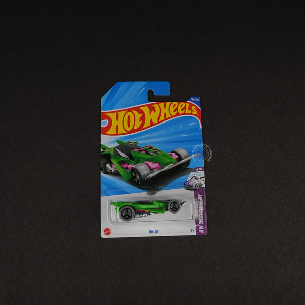 Hot Wheels RD-06 – Sleek Green & Purple Race Machine Diecast