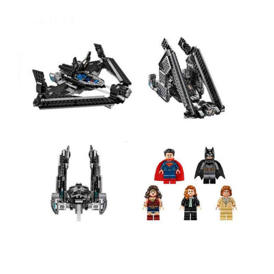 JISI BRICKS JUSTICE LEAGUE BUILDING BLOCKS SET - 518+ PCS SUPER HEROES