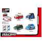 DECOOL MINI RACING PACEMAKER BRICKS PULLBACK BLUE CAR