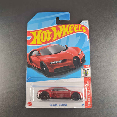 Hot Wheels Bugatti Chiron - 16 Scale Model Collectible