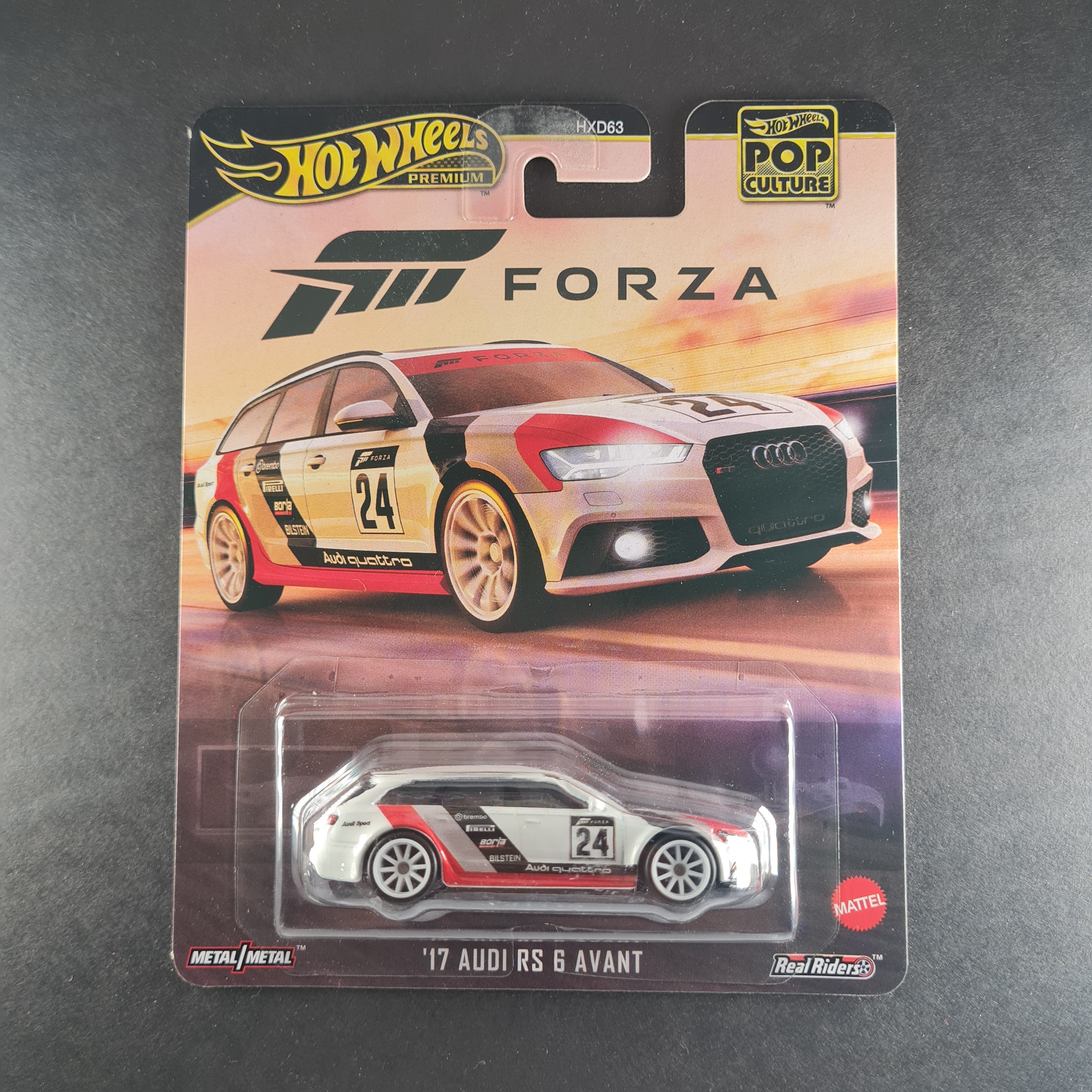 HOT WHEELS PREMIUM POP CULTURE FORZA AUDI RS 6 AVANT