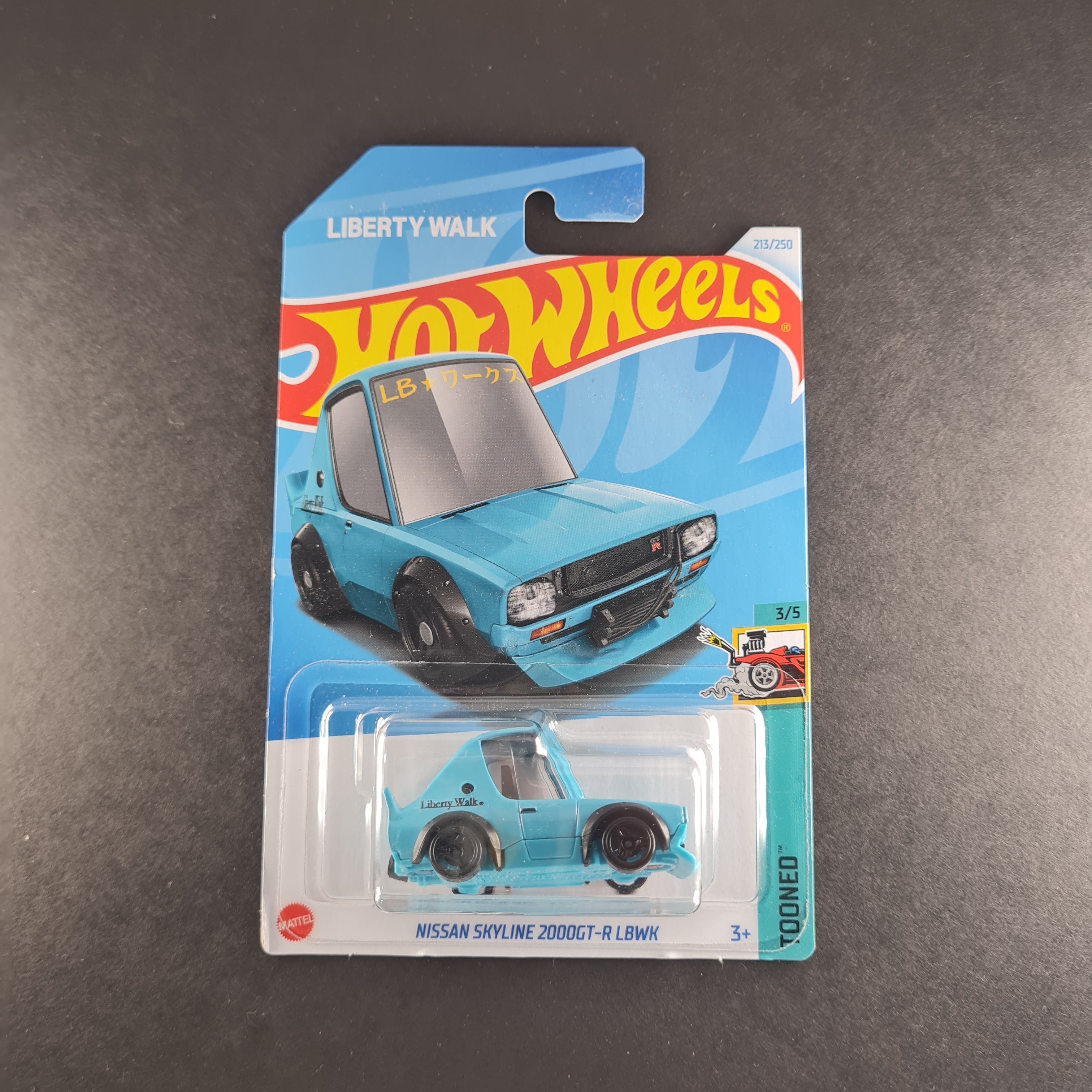 HOT WHEELS NISSAN SKYLINE 2000GT-R LBWK LIBERTY WALK