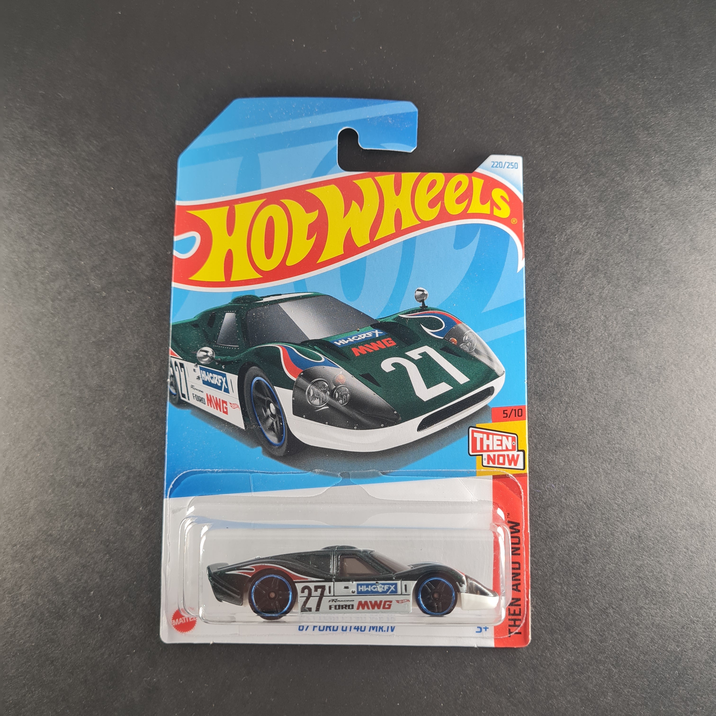 HOT WHEELS 67 FORD GT40 MK.IV