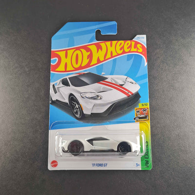 HOT WHEELS 17 FORD GT Die-Cast Collectible Model - Perfect for Fans of Hot Wheels Ford GT