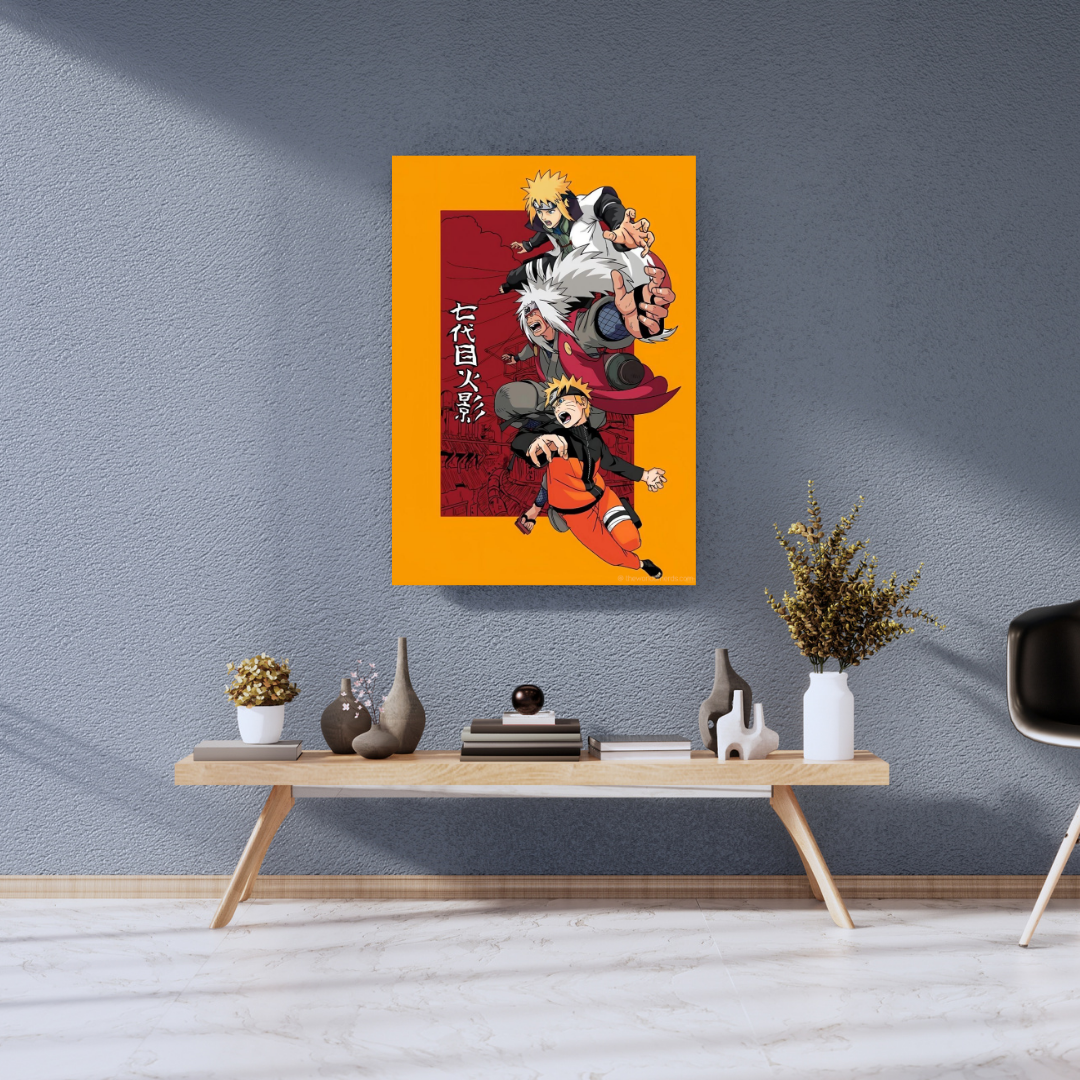 Legendary Ninja Generations A3+ HD Anime Wall Poster - The World Of Nerds