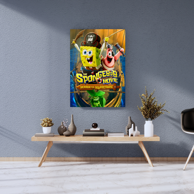 Pirate Cartoon Adventure A3 HD Wall Poster