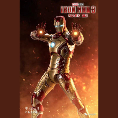 ZD toys Iron Man Mark XLII: Luminous Legacy Ignited by Lightning ⚡ - 2