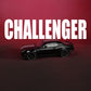 Dodge Challenger Black Model Car - 1:22 Scale Diecast
