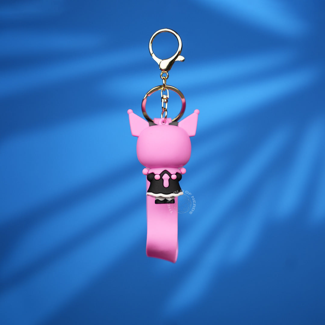 Kuromi Cute Cartoon Strap Keychain