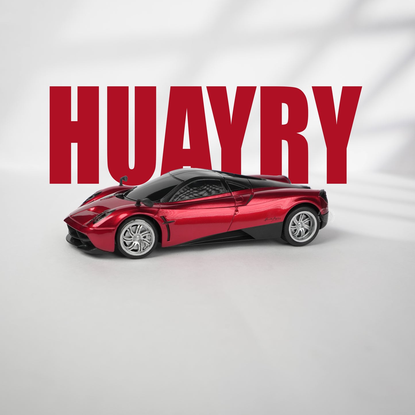 PAGANI HUAYRA-1:24-RED-R/C LICENSE