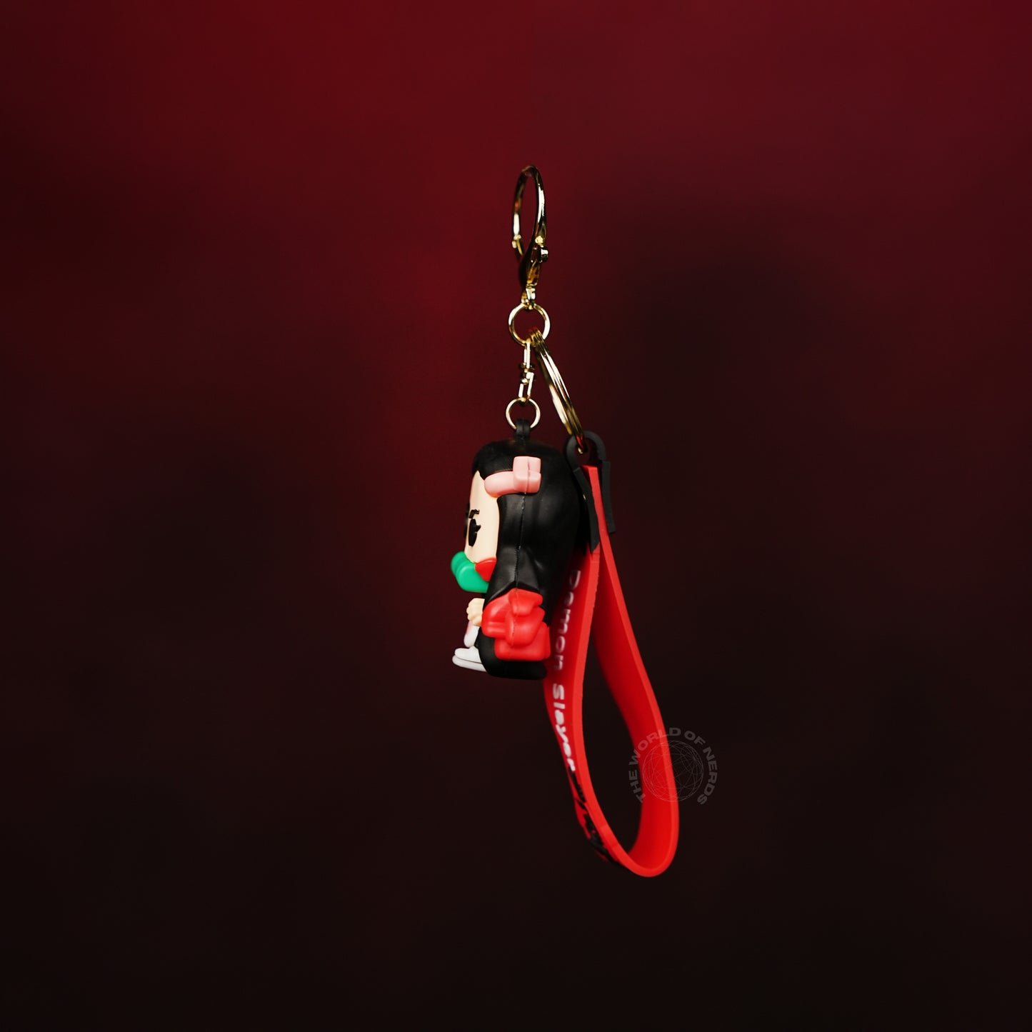Nezuko Kamado Cute Chibi Anime Keychain