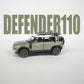 Land Rover Defender 110 Green Model Car - 1:32 Scale Diecast