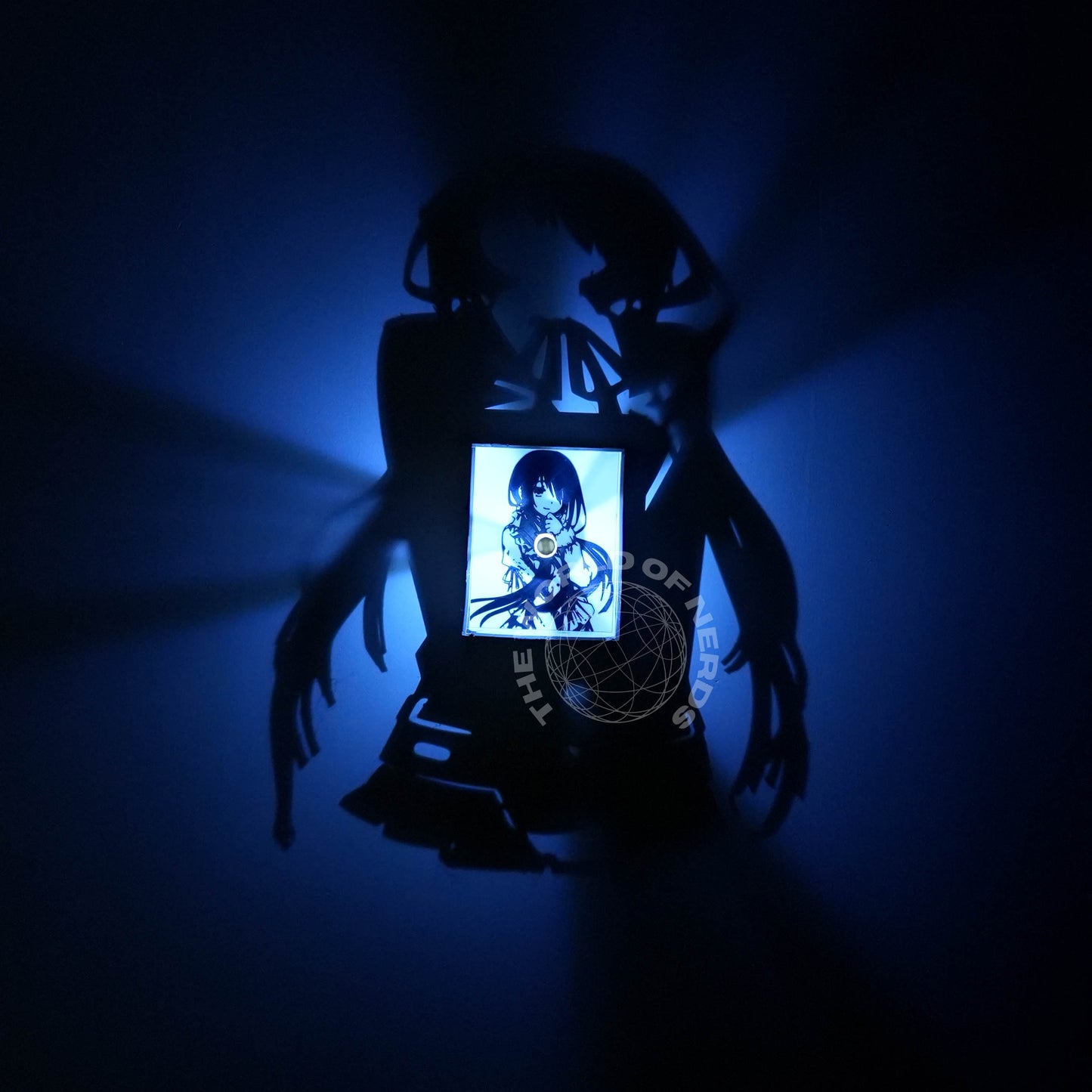 Kurumi Tokisaki Shadow Light Box – Date A Live Anime LED Wall Decor