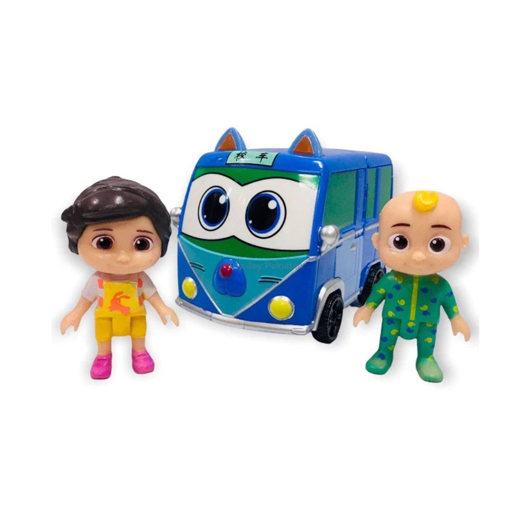 COCOMELON BLUE BUS SET