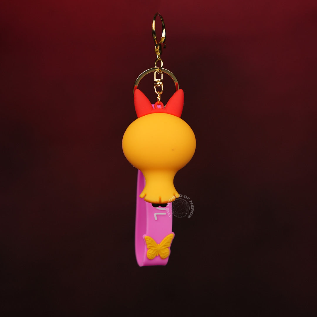 Blossom Powerpuff Girls Keychain