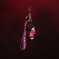 Giyu Tomioka Pink Sword Pose Anime Keychain