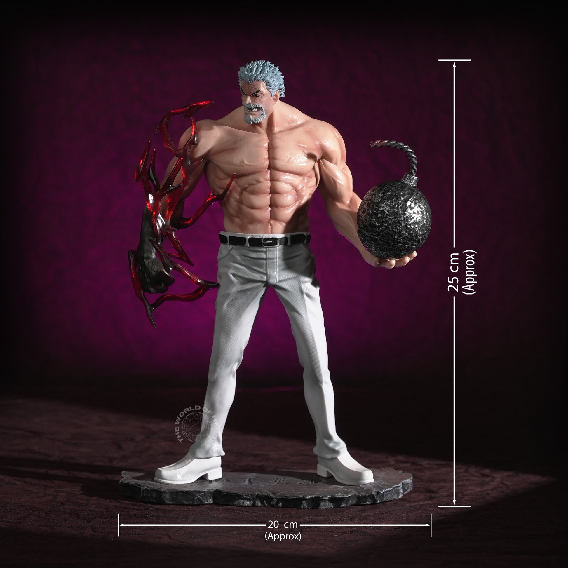 Whitebeard (Edward Newgate) Action Figure 25cm – One Piece Premium Anime Collectible - The World Of Nerds
