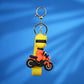 Naruto Uzumaki Bike Ride Keychain