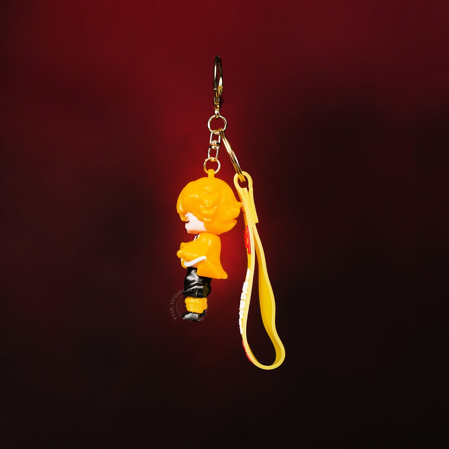 Zenitsu Agatsuma Thunder Strike Pose Keychain
