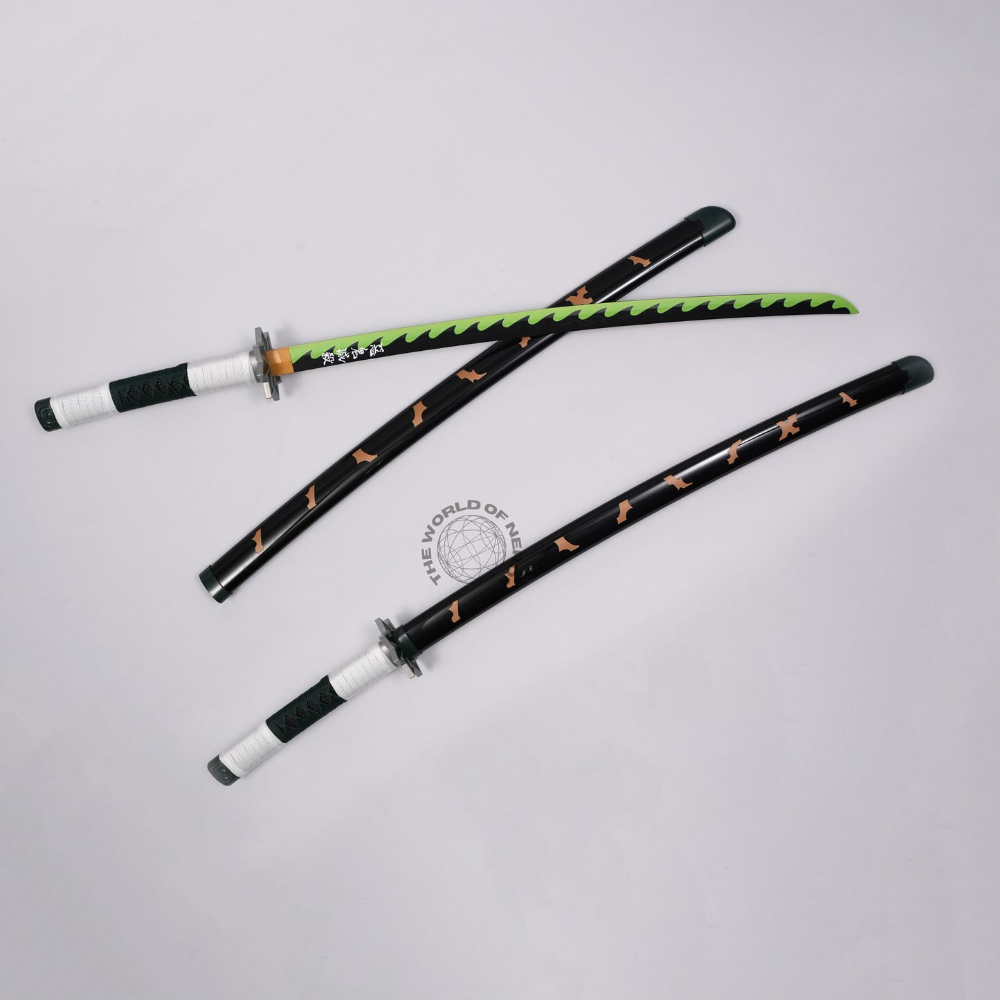 Sanemi Shinazugawa Nichirin Wooden Katana – Demon Slayer Anime Sword