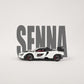McLaren Senna White Die-Cast Model with Opening Doors & Hood