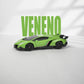LAMBORGHINI VENENO-1:24-GREEN-R/C LICENSED - The World Of Nerds