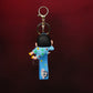 Shinchan Blue Lying Pose Keychain