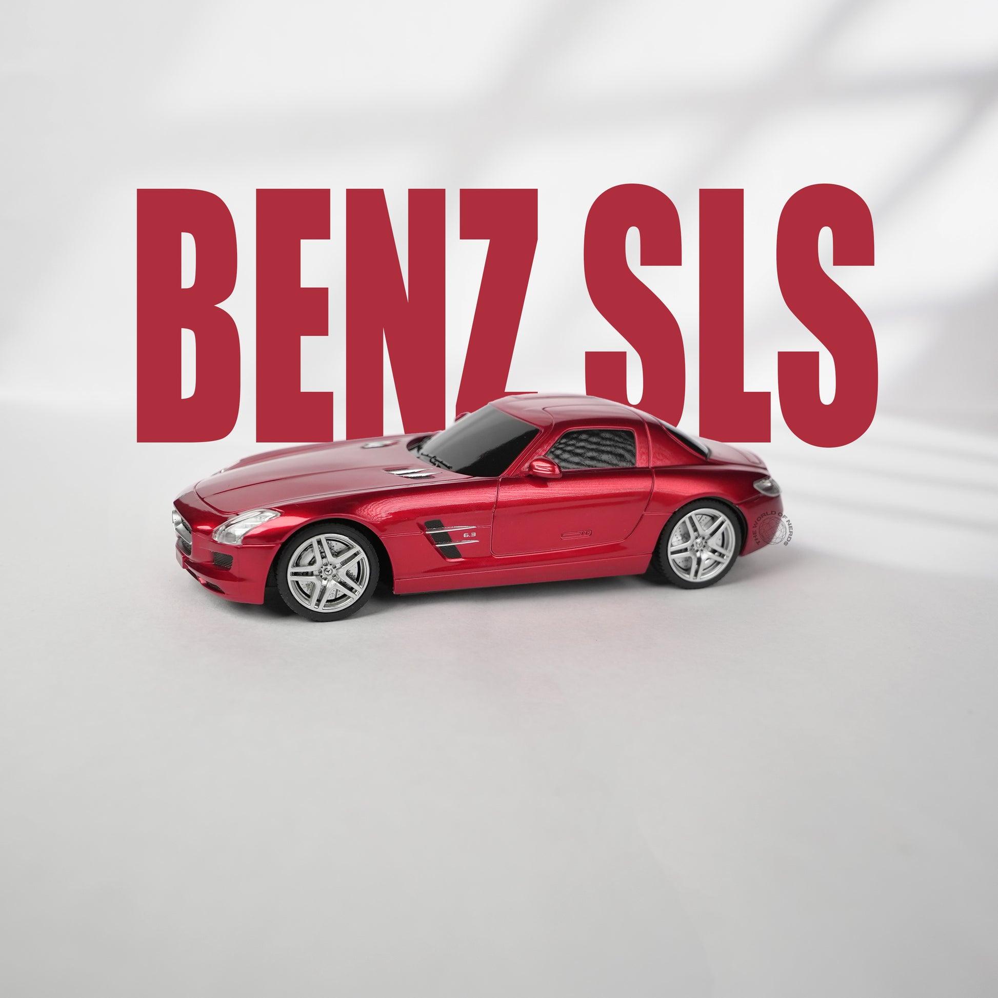 MERCEDES-BENZ SLS AMG-1:24-RED-R/C LICENSED - The World Of Nerds