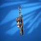 Tom & Jerry Cute Duo Strap Keychain