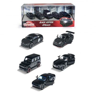 MAJORETTE BLACK EDITION 5 PCS GIFTPACK