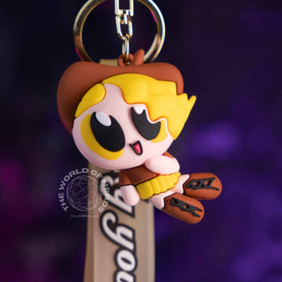 Bubbles Powerpuff Girls Keychain - Cute & Collectible Accessory - 2