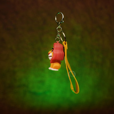 The Lion King Mufasa 3D Rubber Keychain with “Lion King” Strap - 2