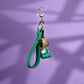 Teddy Bear Star Strap Keychain