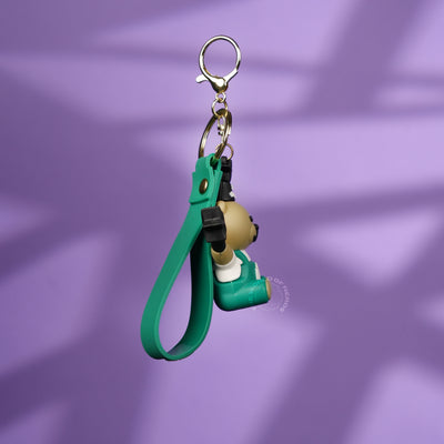 Teddy Bear Star Strap Keychain - 2