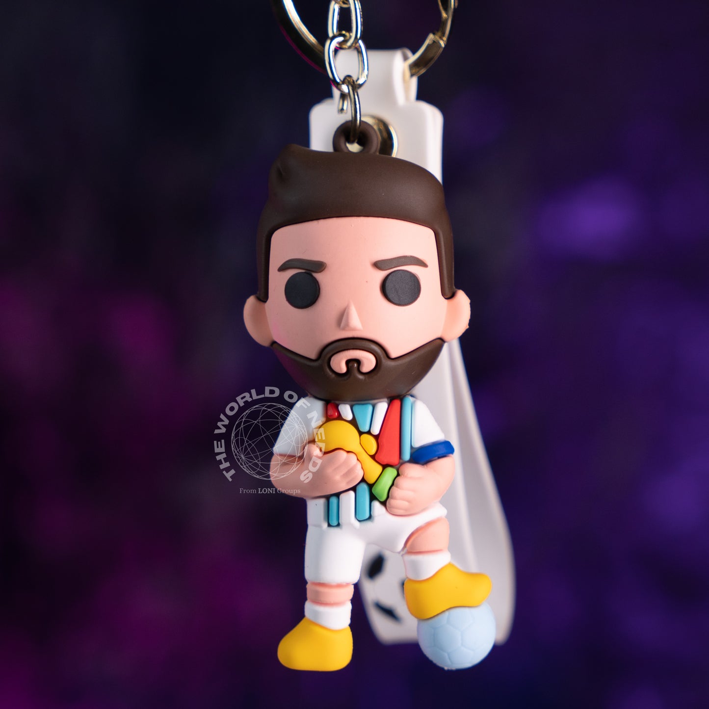 MESSI FOOTBALL KEYCHAIN