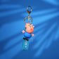Navy Blue Peppa Pig Strap Keychain