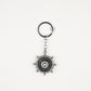 Luffy’s Jolly Roger Keychain – Straw Hat Pirate Edition