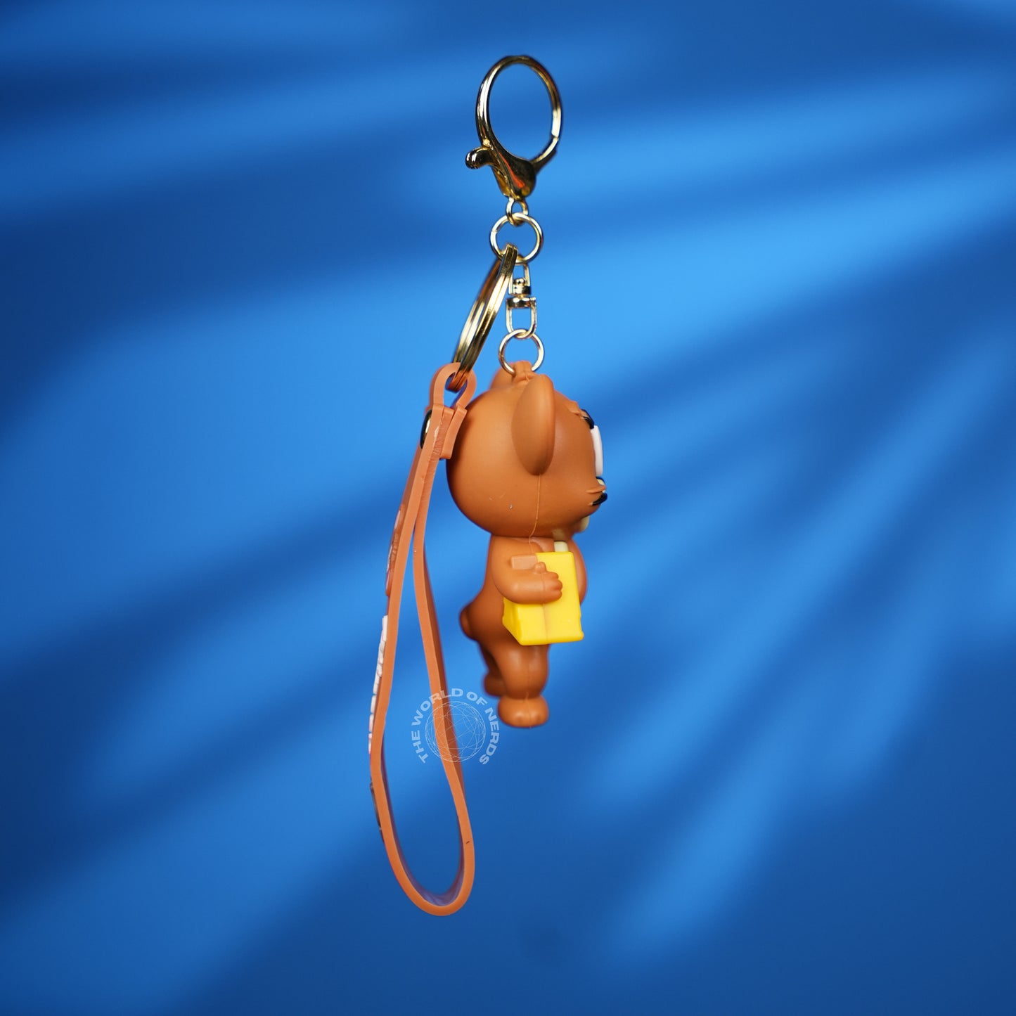 Jerry Cheese Cartoon Strap Keychain