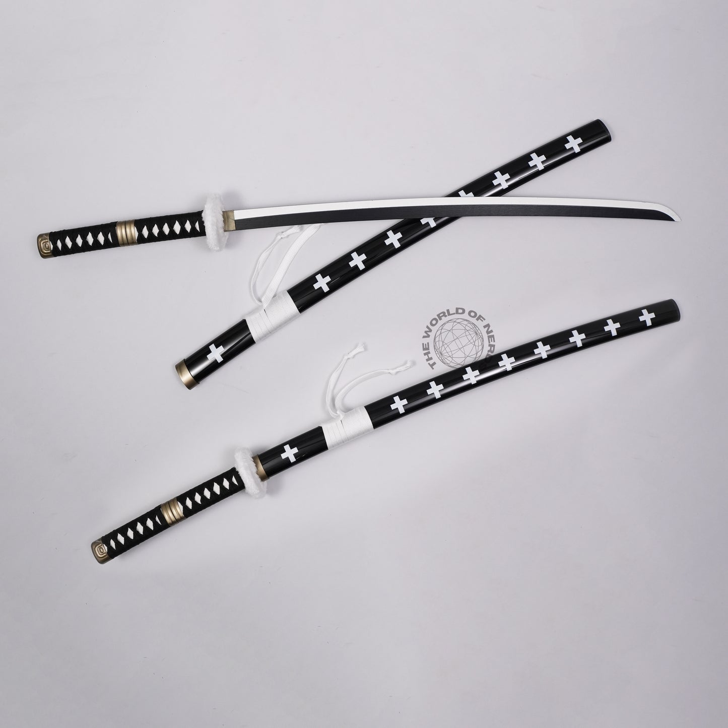 Trafalgar D. Law White Wooden Katana – One Piece Anime Sword