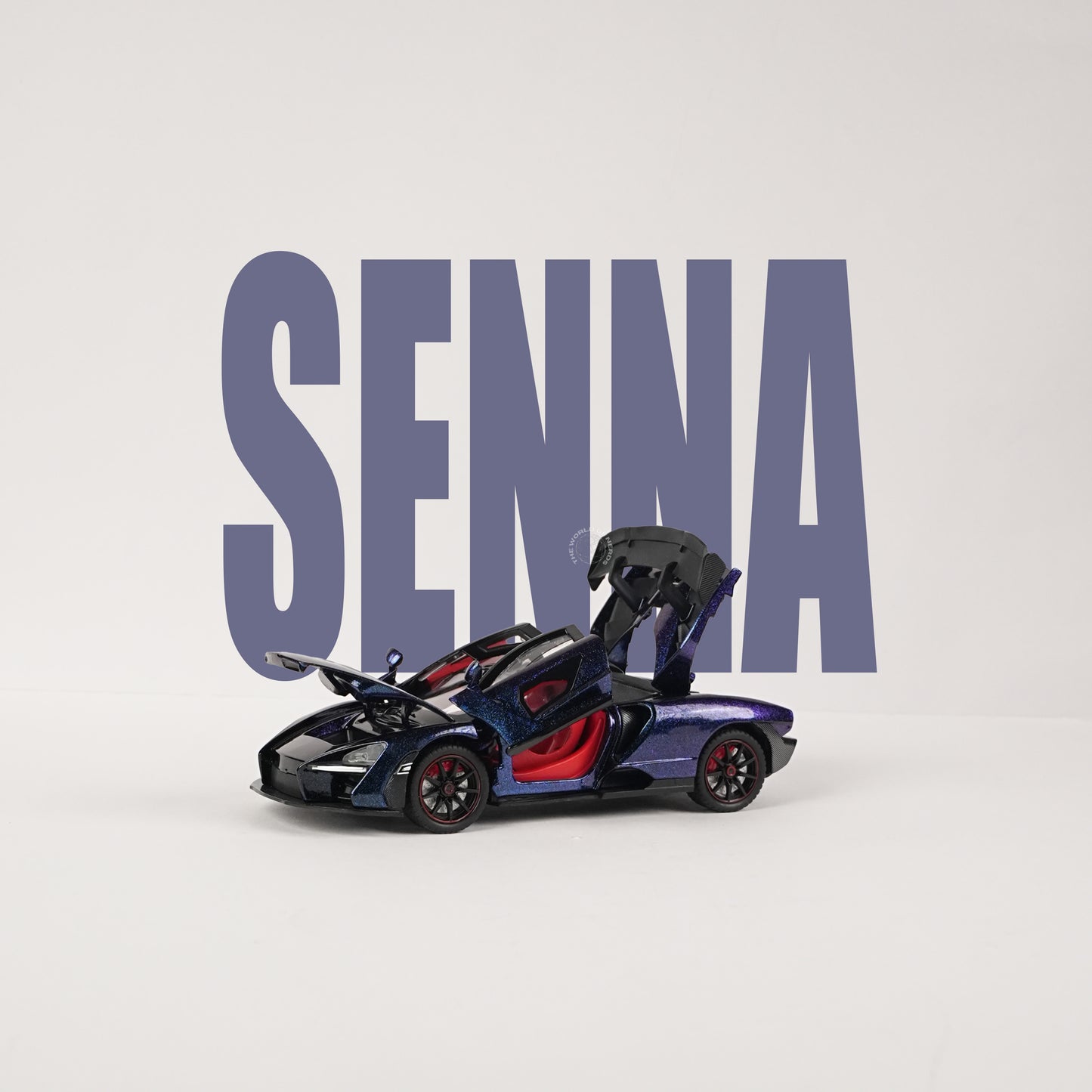 McLaren Senna Die-Cast Model with Opening Doors & Hood