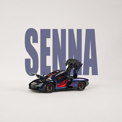 McLaren Senna Die-Cast Model with Opening Doors & Hood - 2