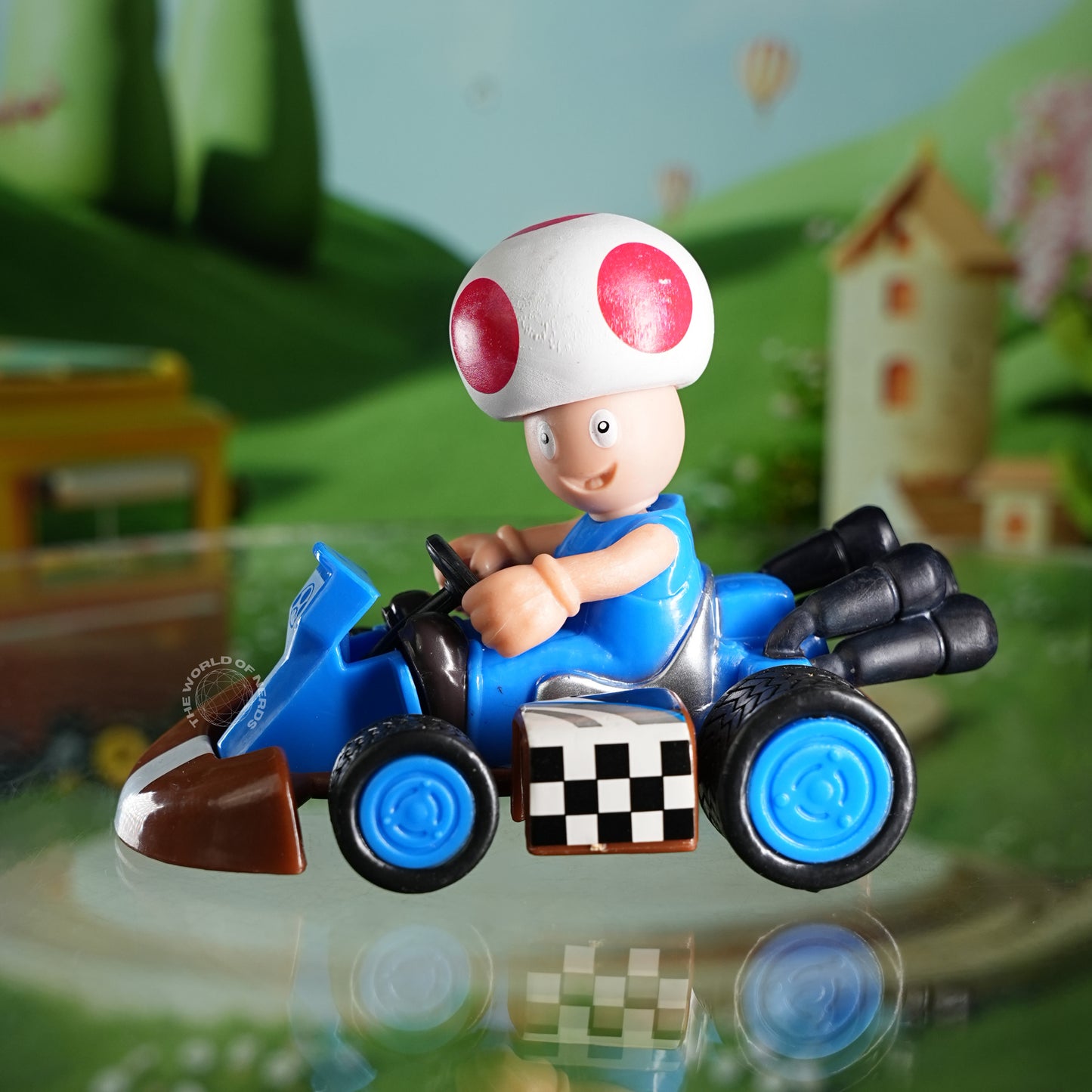 Toad Kart Racer Figurine